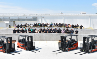 KION North America Celebrates Start of Production on New Forklifts .