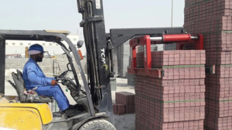 B&B Attachments provide Handling Solutions to Emirates Concrete Manufacturer .