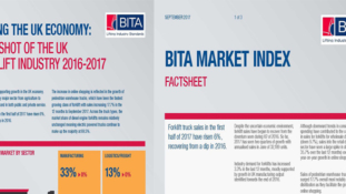 Strong UK forklift truck sales growth bucks uncertain economic trend.