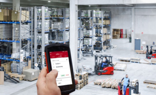 Available right on cue: the Linde Truck Call app.