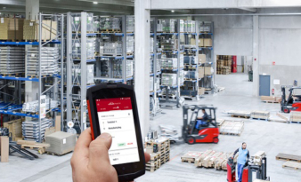 Available right on cue: the Linde Truck Call app.