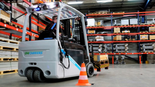 Electric counterbalance truck faces the endurance test.