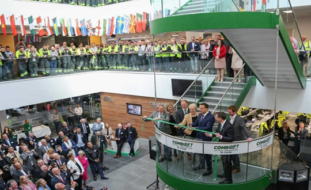 Official opening of Combilift’s new €50 million global headquarters and manufacturing facility.