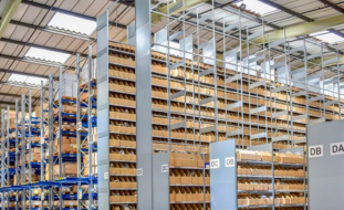 Electrolux productivity gains from BITO racking and shelving