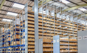 Electrolux productivity gains from BITO racking and shelving