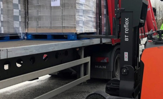 Snack producer reduces fleet size and makes efficiency gains with Toyota forklifts