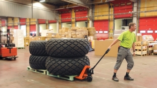 Toyota are cutting the cost of operating hand pallet trucks