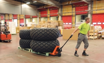 Toyota are cutting the cost of operating hand pallet trucks