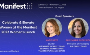 Manifest Celebrates Women in LogisticsTech With Women’s Lunch Featuring Speakers from DHL Supply Chain and The MIT Center for Transportation and Logistics