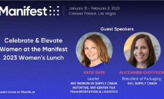 Manifest Celebrates Women in LogisticsTech With Women’s Lunch Featuring Speakers from DHL Supply Chain and The MIT Center for Transportation and Logistics