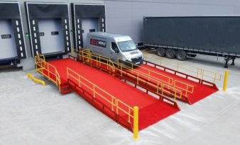 Thorworld Docking Ramp Upgrade Offers an ‘Electric’ Solution for Van Loading & Unloading