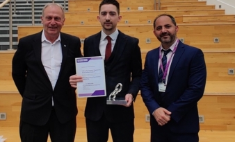 Braxton Marczak wins LEEA Award for RGU graduates