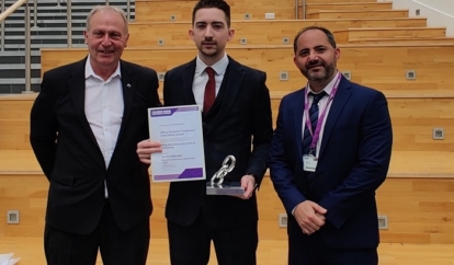 Braxton Marczak wins LEEA Award for RGU graduates