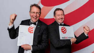 Combilift Receives its 3rd Red Dot Win with its New 7-ton Electric Multidirectional Counterbalance Forklift   