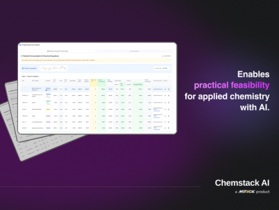 Mstack launches Chemstack AI – a revolutionary AI-led R&D platform; achieves 10x revenue growth as chemical industry faces supply chain crisis