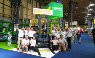 Win Combilift’s Landmark 100,000th Multidirectional Forklift and support UNICEF 