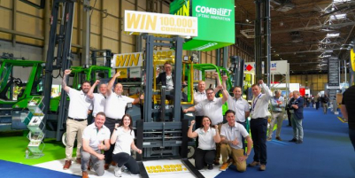 Win Combilift’s Landmark 100,000th Multidirectional Forklift and support UNICEF 