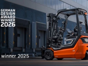 Another design award for Toyota’s lithium-ion Traigo_i counterbalanced forklift