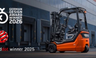 Another design award for Toyota’s lithium-ion Traigo_i counterbalanced forklift