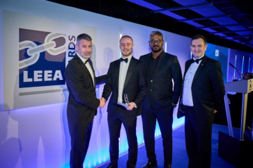 Winners lift their LEEA Awards and raise the industry