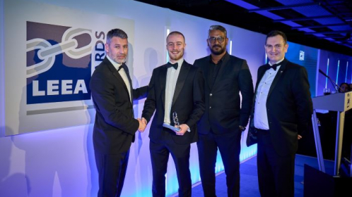 Winners lift their LEEA Awards and raise the industry