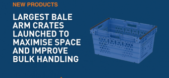 GOPLASTICPALLETS.COM LAUNCHES LARGEST BALE ARM CRATES TO MAXIMISE SPACE AND IMPROVE BULK HANDLING