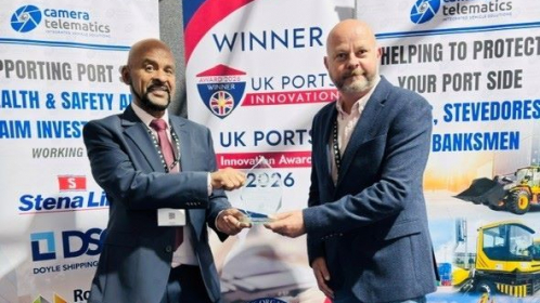 CAMERA TELEMATICS WINS SAFETY INNOVATION AWARD FROM UK PORTS