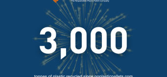 goplasticpallets.com hits 3,000 tonne recycling milestone to save CO2 equivalent of 640 cars
